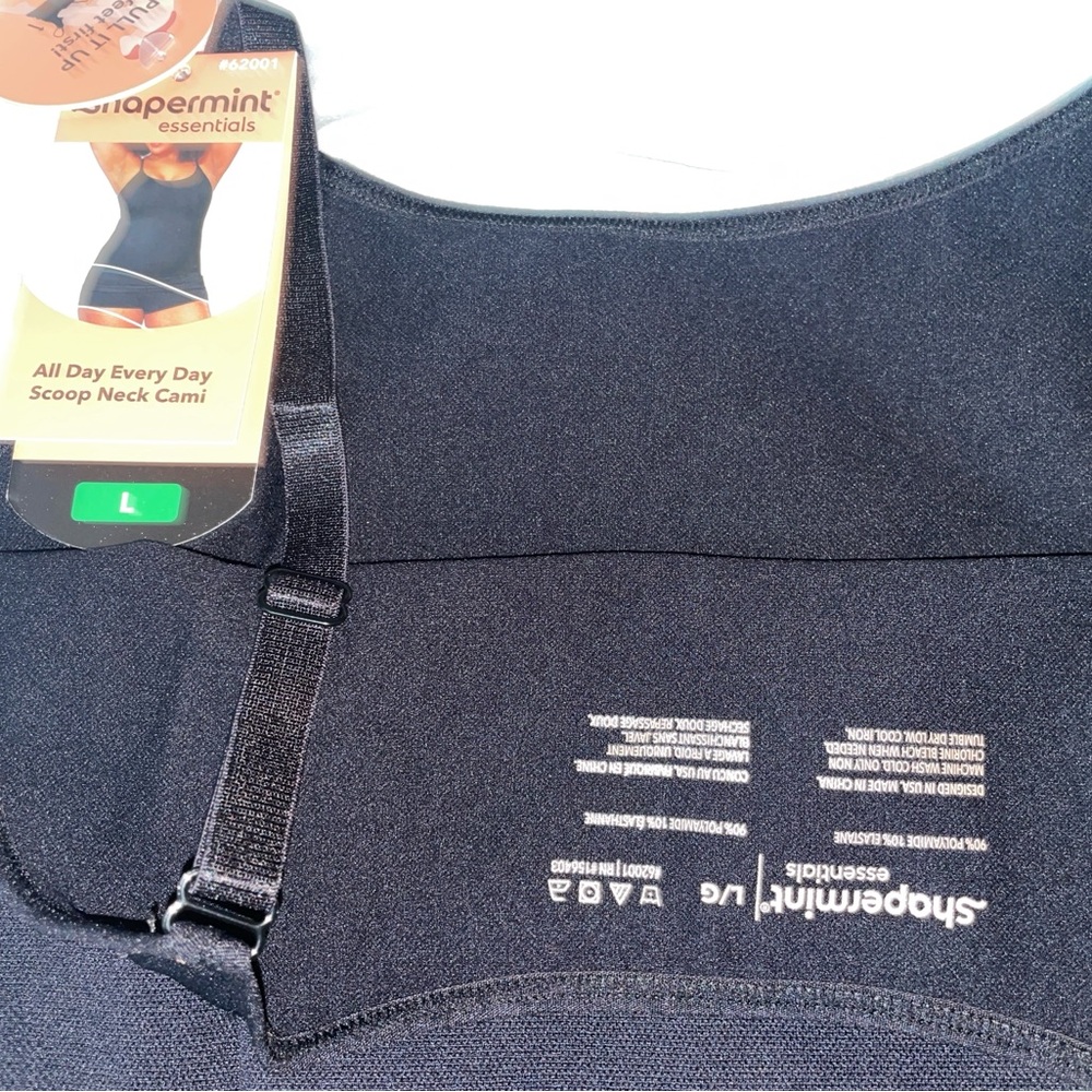 Black or Brown Shapewear Tank Top - Picture 3 of 10